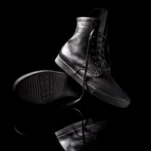 KR3W Franklin Black Full Grain Boot 8